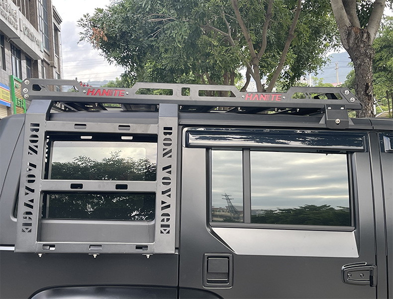 Beijing Modified Roof Rack Roof Frame Luggage Basket for Beijing BJ40 (Roof rack) - manganese-steel-bj40-4-door-special-luggage-rack-does-not-include-spotlights