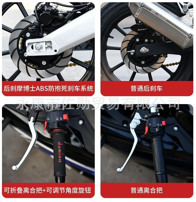 DaoLang dual-cylinder water-cooled heavy-duty street bike, high-displacement road racing motorcycle, can be registered, with Euro 4 standard and electronic fuel injection