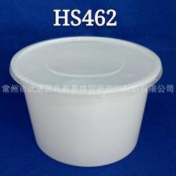 圆1500透明一次性环保餐盒，一次性饭盒，一次性圆型透明打包盒