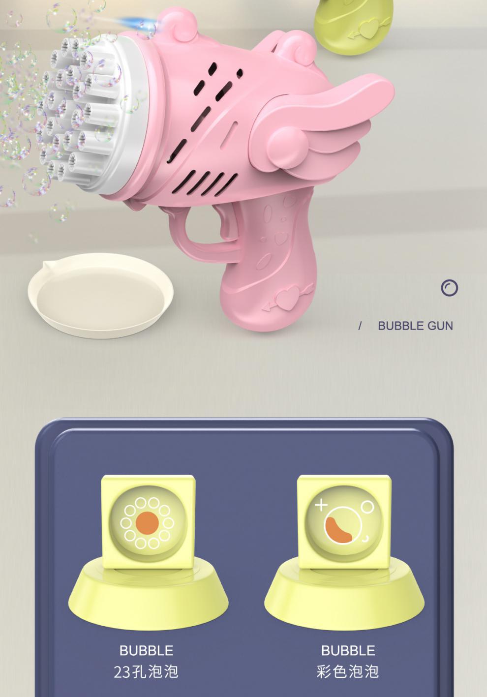 商品详情图_抖音同款七彩电动泡泡机泡泡枪六一儿童户外玩具地摊