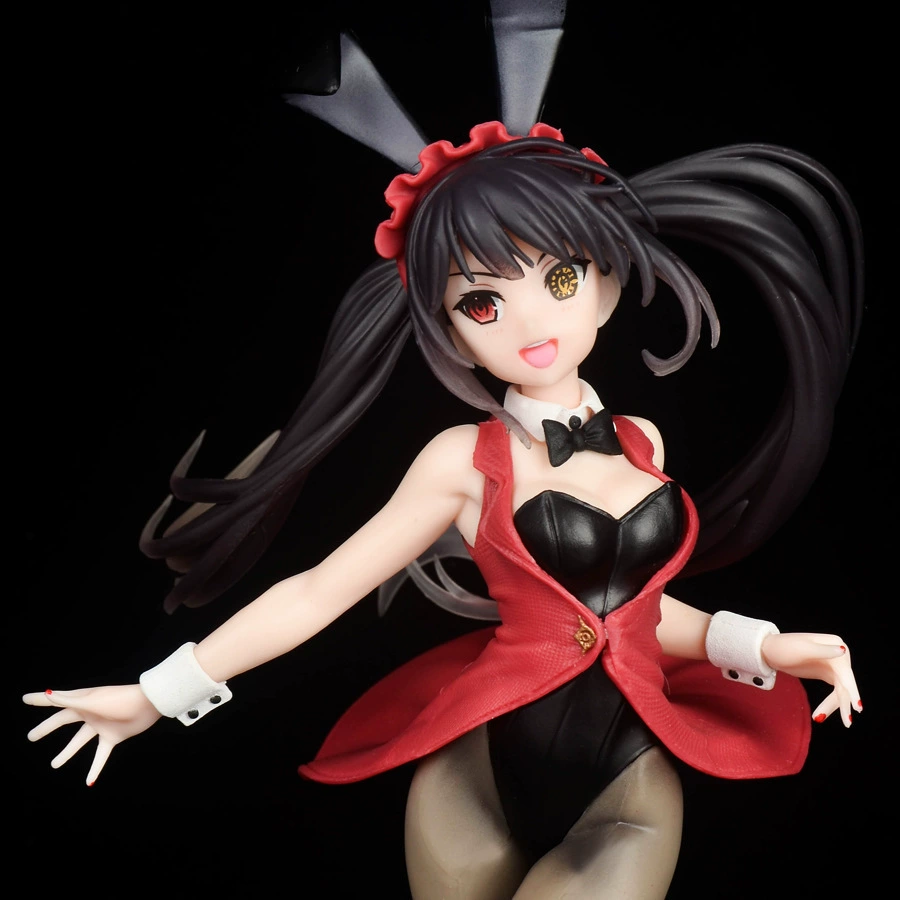 [Date A Live: фигурка Такисэ Кюдзо в позе стоя, версия зайчихи в коробке, модель-фигурка]