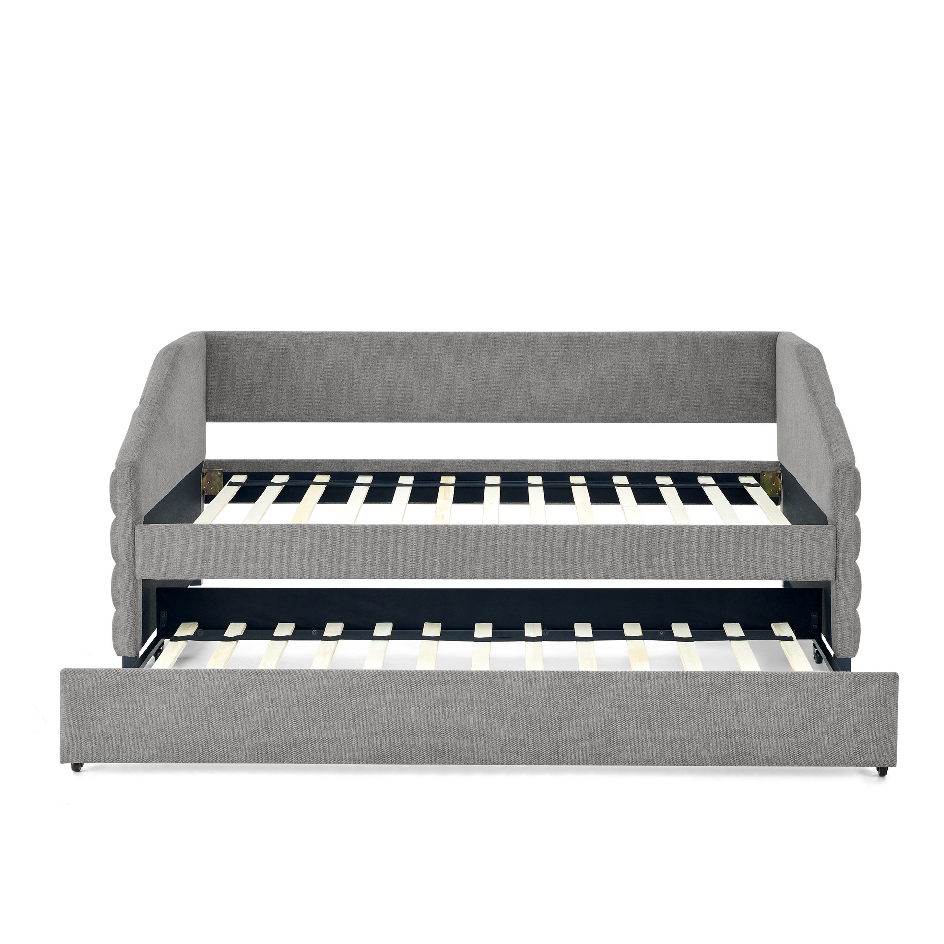 Cama de tela moderna y simple nórdica de lujo ligero pequeño paquete blando red dormitorio principal colchón de espuma de memoria cama doble