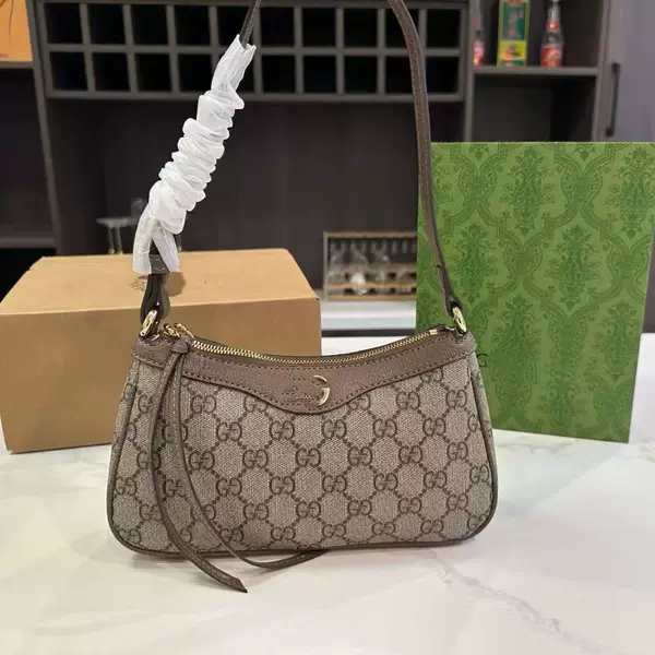 Foreign Trade Supply Manufacturer's New Classic Presbyopic Mahjong Armpit Bag, Fashionable and Simple Women's Bag with Logo