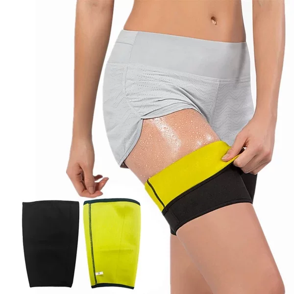 Amazon Men's and Women's Sports Thigh Protection Belt Neoprene Sweat Plastic Leg Belt Thigh Protection Bound Belt Sports Protector