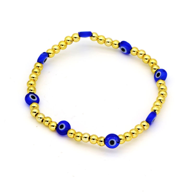 Fashion Devilu0027S Eye Copper Plating Bracelets 1 Piece