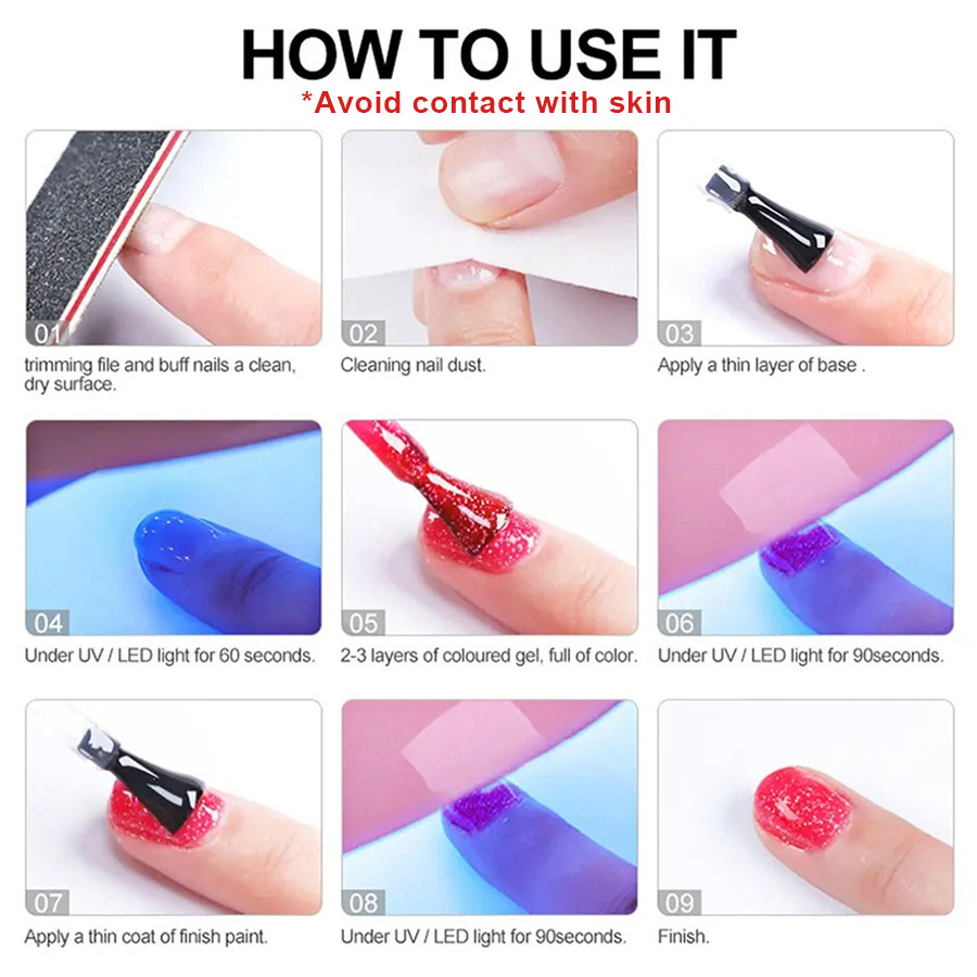 Esmalte de uñas pegamento hielo transparente té de hielo pegamento de color desnudo cepillado base de pegamento pintado pegamento de uñas de fototerapia para salón de uñas image 6