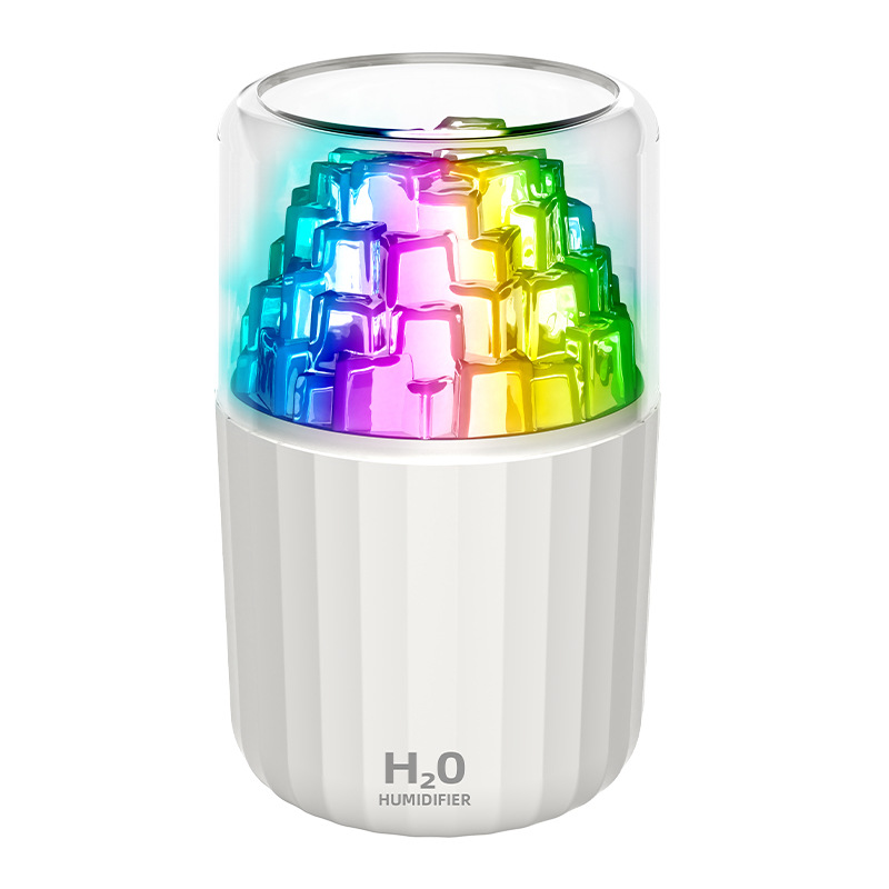 Mini Humidificador de Aire Ultrasónico Silencioso con Luz LED para Automóvil y Hogar