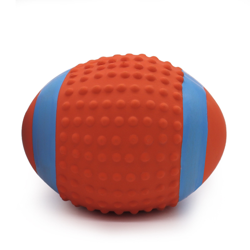 Juguetes para perros con sonido látex para mascotas, juguetes para perros que suenan, productos para perros auto-aburridos, pelotas para perros resistentes a morder al por mayor