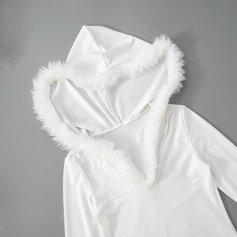 Women Clothing Sexy Pure White V Collar Sheath Frayed Women Clothing 12 Women Clothing Sexy Pure White V Collar Sheath Frayed Women Clothing