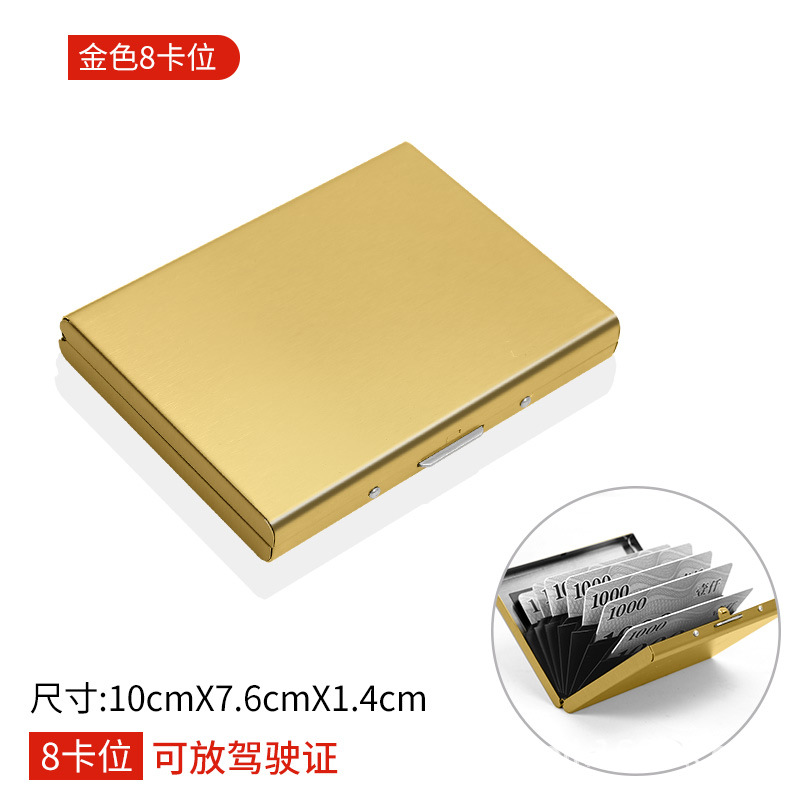 Oro local-8 posición de la tarjeta