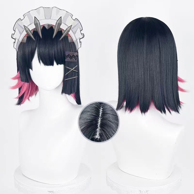 Mufei Jue Zone Zero Ellen Joe cos Wig Simulation Scalp Top Shark Girl Game cosplay Wig