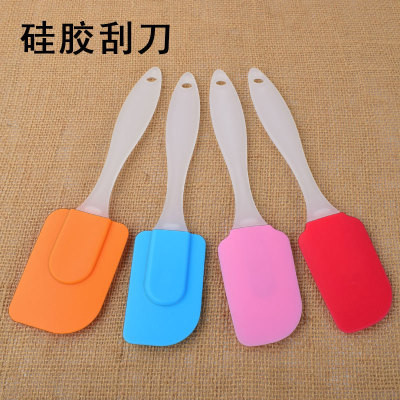 磨沙可拆分手柄矽膠刮刀果醬料攪拌鏟刀奶油蛋糕抹刀矽膠烘焙刮刀