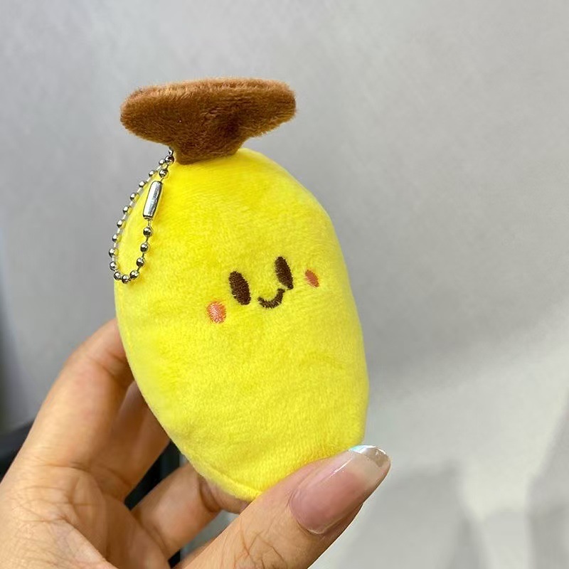 Rechazar la preocupación ~ lindos colgantes de plátano de peluche muñeca bolsas colgantes llaveros regalos de amigos