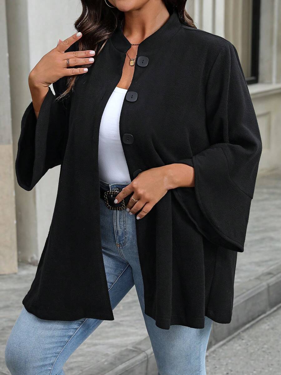 2026 Spring Woolen Women's Clothing: Oversized, Loose-Fitting, Fashionable, Versatile Casual Jacket Wholesale_voghion.com
