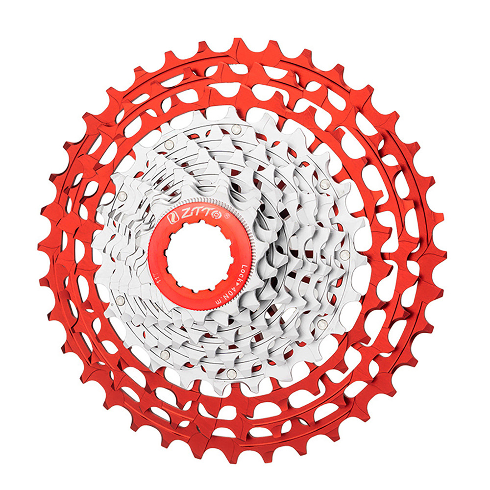 Volante de bicicleta de carretera ZTTO 11 velocidades 28-36T ligero CNC hueco volante ultraligero de una pieza