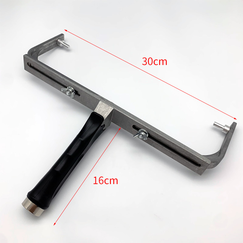 Fabricante en stock 18 pulgadas rodillo conjunto de soporte bandeja barra de extensión de aleación de aluminio pintura de látex pintura pintura cepillo de pared