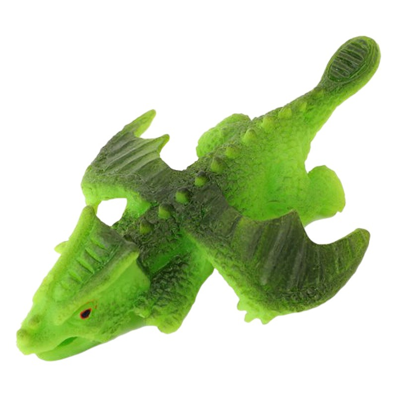 Dinosaurios catapultos transfronterizos, nuevas ideas, juguetes explosivos de Amazon, dardos de dedos de animales TPR, artefactos de descompresión y descompresión