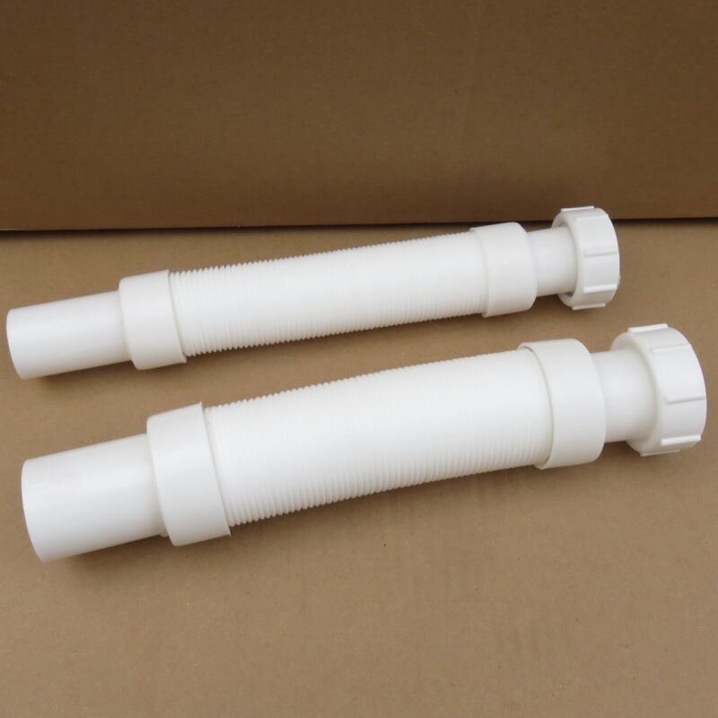 Cross-border 11/2 inch drain pipe, washbasin retractable sewer drainage pipe, flexible hose for bathroom and kitchen