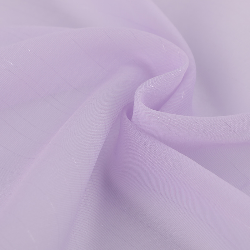 10D silk-like cotton fabric, 100% polyester plain organza fabric, wedding dress and evening gown sunscreen fabric