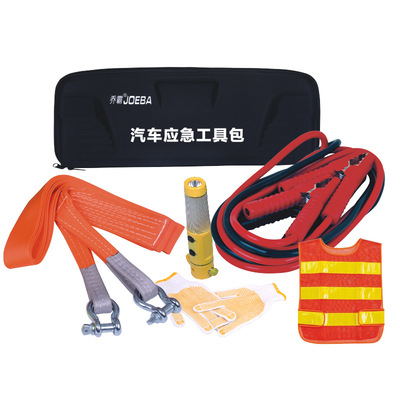 汽车应急救援套装车载救援包5件套  越野车载急救车用应急套装包|ms