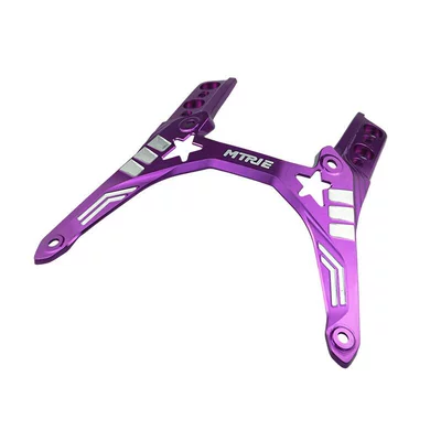 25 Models Xmax300 Modified Integrated: Motorcycle front windshield - purple-purple