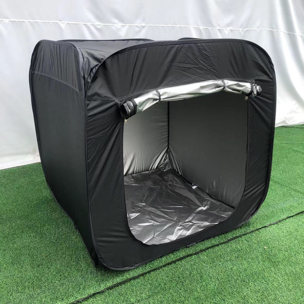 Travel black tent
