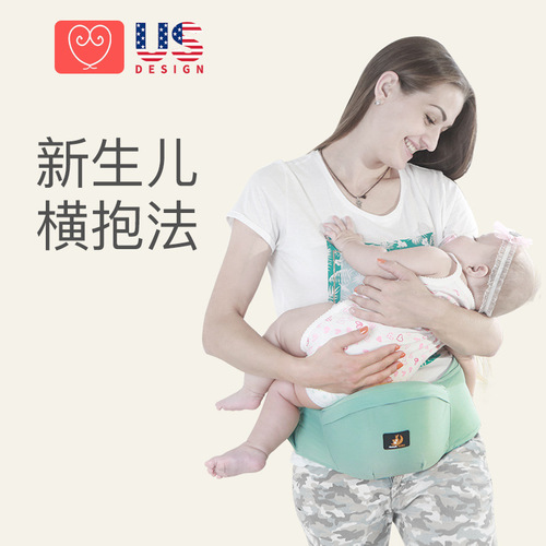 Cross-border baby waist stool multi-functional seat cushion baby carrier god child front and rear dual-use lightweight four seasons baby belt