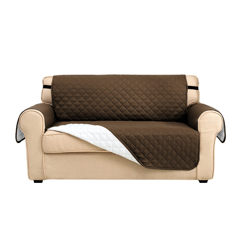 Pañuelo de sofá - color café oscuro