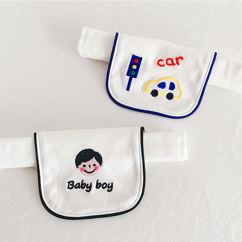 ins new Korean version baby cotton gauze sweat towel Japanese sweat towel baby pad sling kindergarten children sweat towel