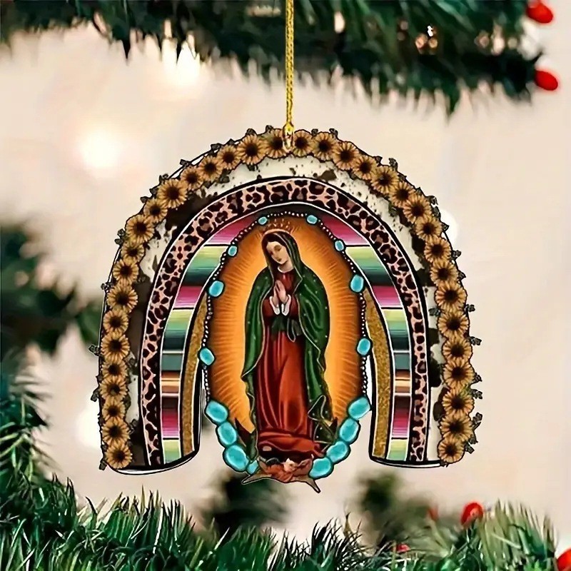 Transfronterizos nuevos colgantes planos acrílicos para el hogar regalos de decoración de automóviles espejos retrovisores mochilas colgantes