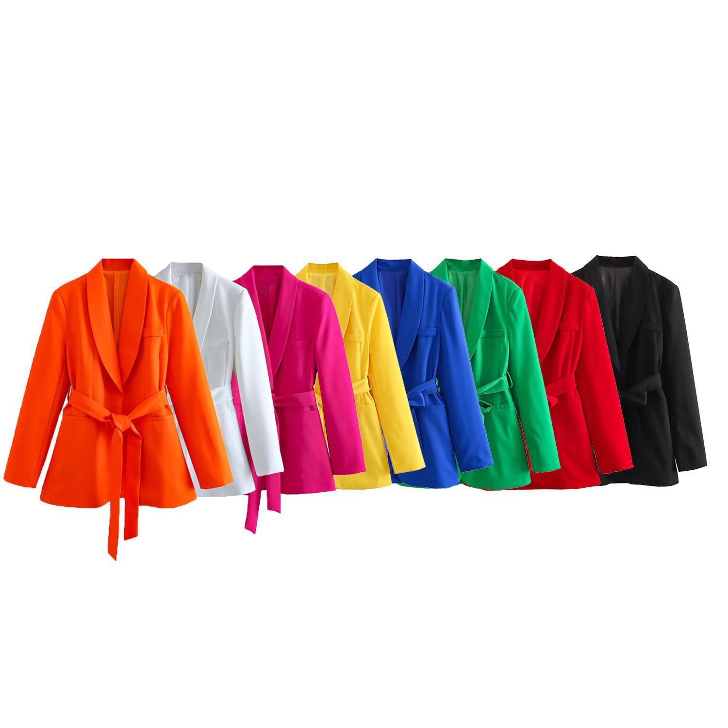 Women's Long Sleeve Blazers Classic Style Solid Color display picture 1