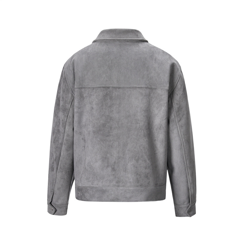 Brand velvet jacket for men and women with zipper, European style, increased thickness 2