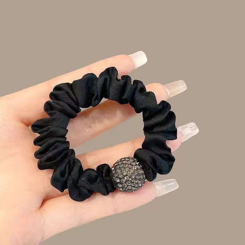 Leopard Pattern Vacation Streetwear Women's Leopard Cloth Handmade Hair Tie