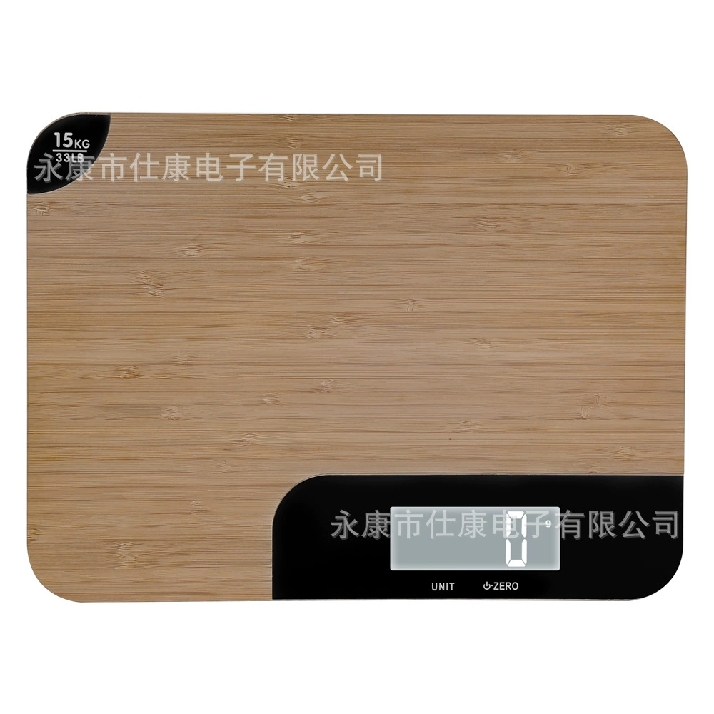 Бамбуковые весы бамбуковые весы квадратные кухонные весы электронные кухонные весы бытовые для выпечки