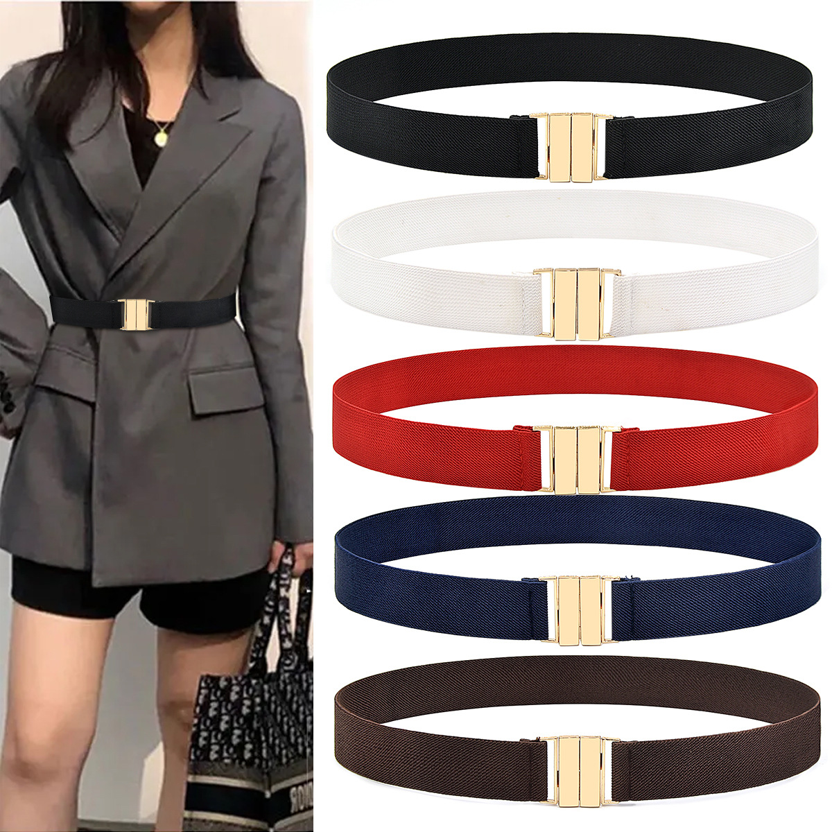 Elastic fashionable universal dress