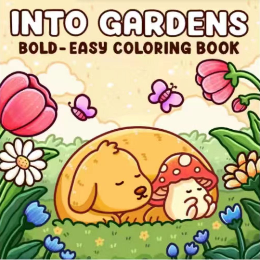 Libro de Colorear Anti-Estrés de 48 Páginas de Papel