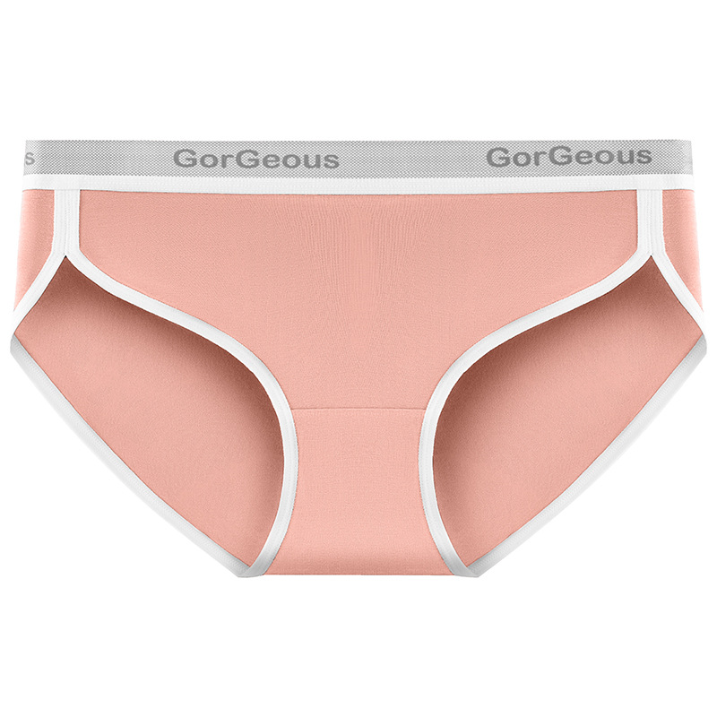 60 ropa interior modal para mujer, sin costuras, triángulo deportivo de cintura media, transpirable, niña 2024, nuevo estilo, refrescante