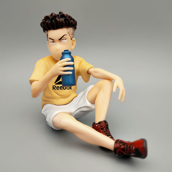 Slam dunk hand-made fashion clothes basketball sitting posture car five people in northern Hunan five Tigers Cherry Blossom Road Liuchuan Maple Q