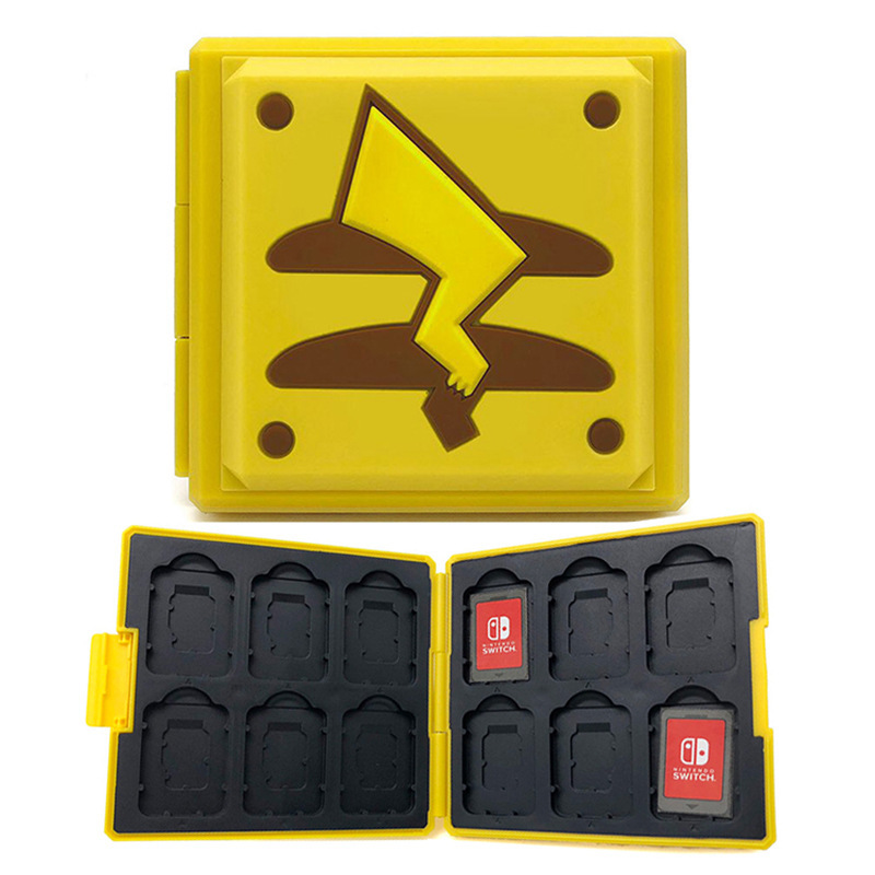 Interruptor de juego caja de cassette NS caja de tarjeta magnética de silicona caja de almacenamiento accesorios OLED caja de tarjeta portátil Lite Accesorios