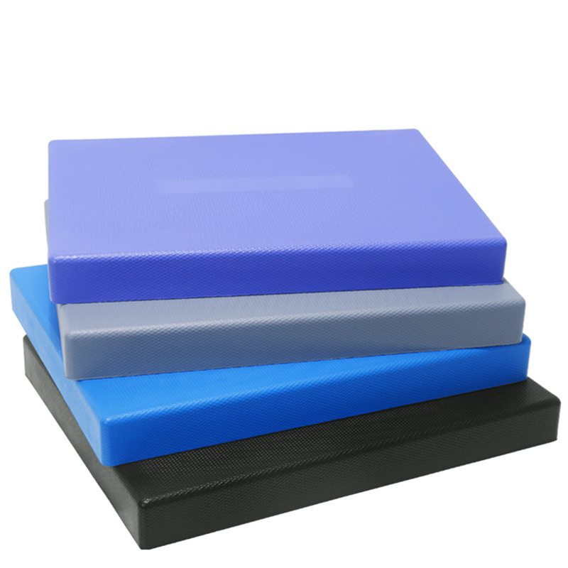 Pu Balance Soft Collapse Pad Fitness Slide Plate Barbell Dumbbell Flat Support Elbow Knee Pad Thickened Kneeling Pad