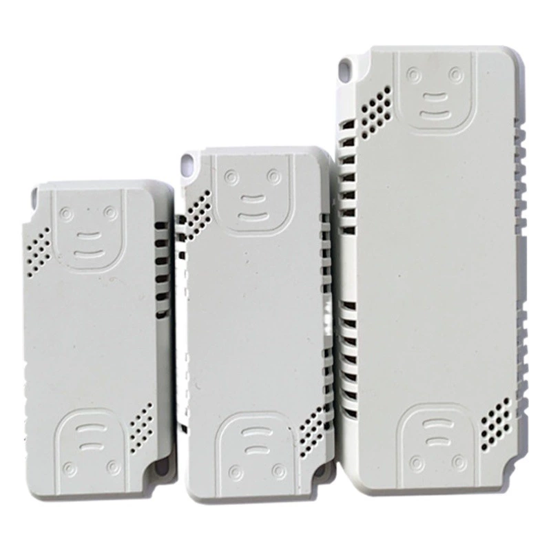Светодиодный тонкий корпус питания с отводом тепла дышащее отверстие пластиковый корпус устройство постоянного тока Распределительная коробка из пластикового сплава
