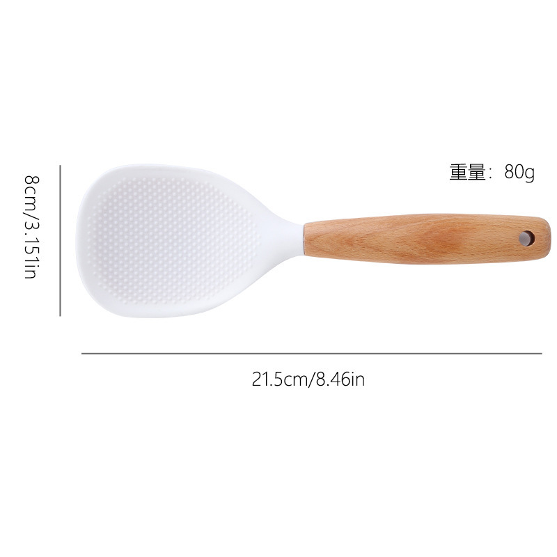 후크밥숟가락 [화이트]