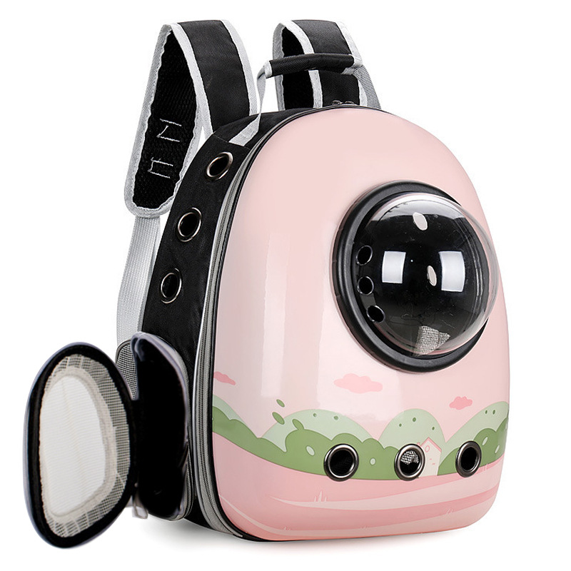 - 재고 있음, 빠른 배송 - 업그레이드된 측면 개방형 대용량 공간 캡슐 - 핑크 마운틴 블랙(12홀 + 네트)