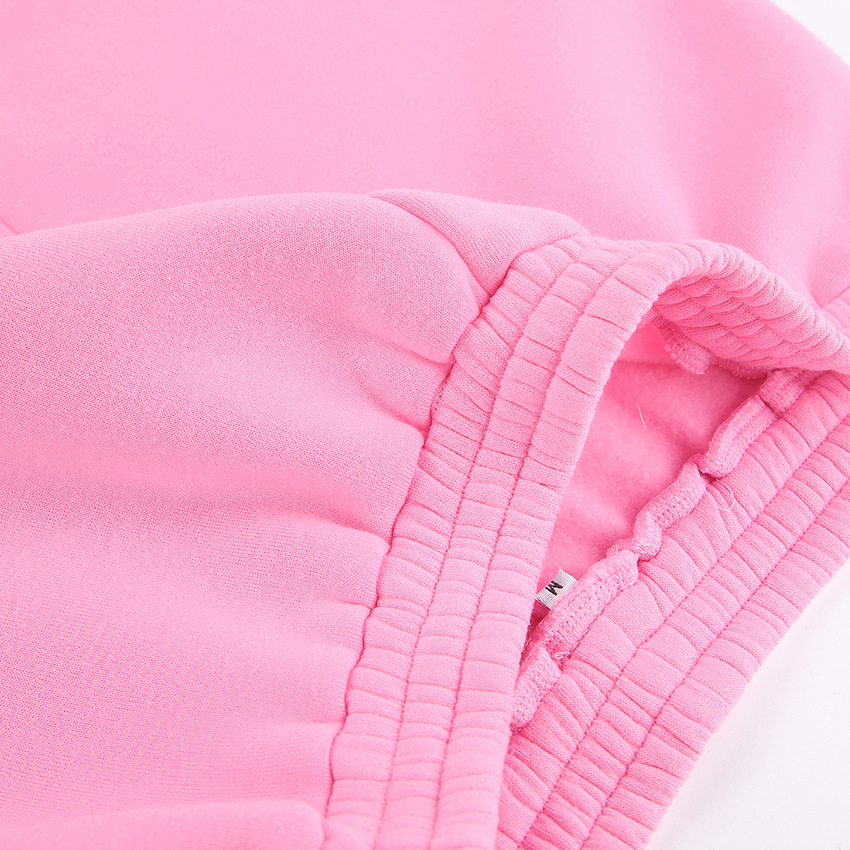 Women's Hoodies Sets Long Sleeve Streetwear Solid Color display picture 17