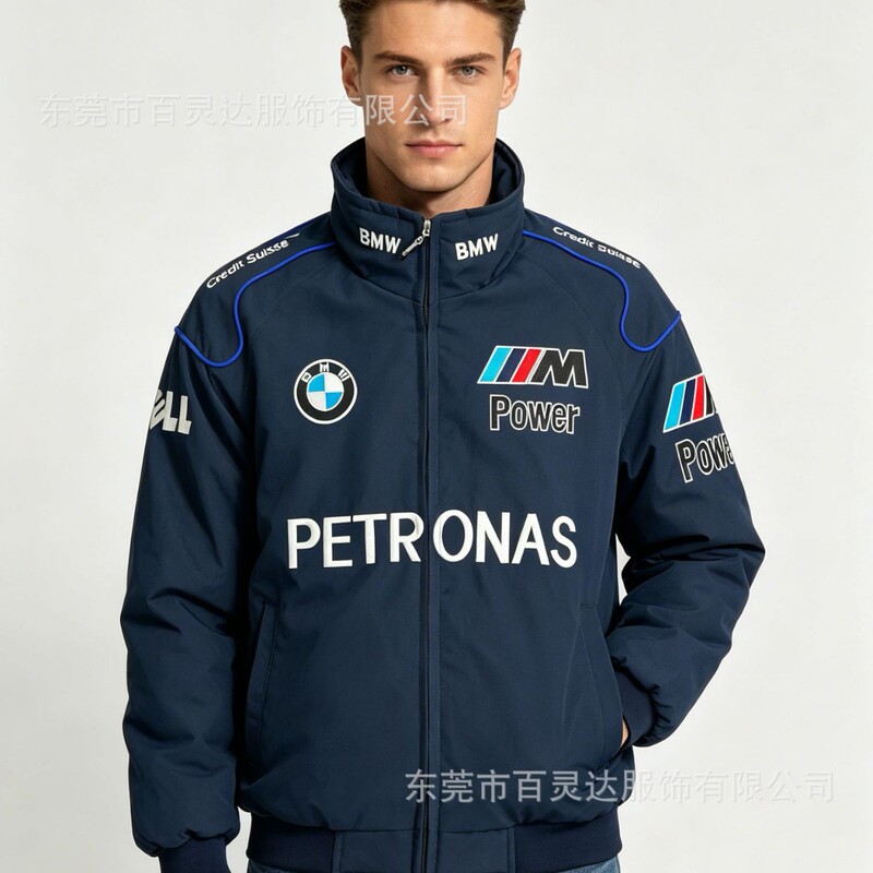 Cross-Border Hot-Selling F1 Racing Suit, Bmw Embroidered Racing Suit, Motorcycle Jacket, European and American Casual Outerwear, Customizable Cross-Border Hot-Selling F1 Racing Suit, Bmw Embroidered Racing Suit, Motorcycle Jacket, European and American Casual Outerwear, Customizable