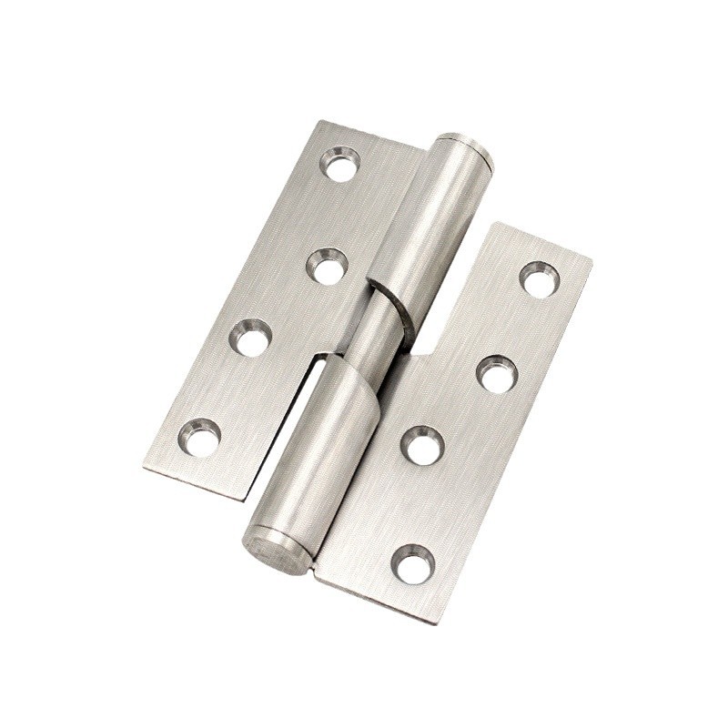 Personalizada bisagra de acero inoxidable divisoria de baño gruesa 4 pulgadas bisagra de desmontaje silenciosa bisagra de elevación automática