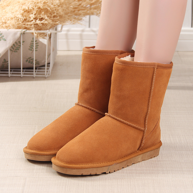 Snow Boots Special Price Wholesale Dropshipping 5825 15 73 54 Mid-Tube Chocolate Men's and Women's Winter Boots Snow Boots Special Price Wholesale Dropshipping 5825 15 73 54 Mid-Tube Chocolate Men's and Women's Winter Boots