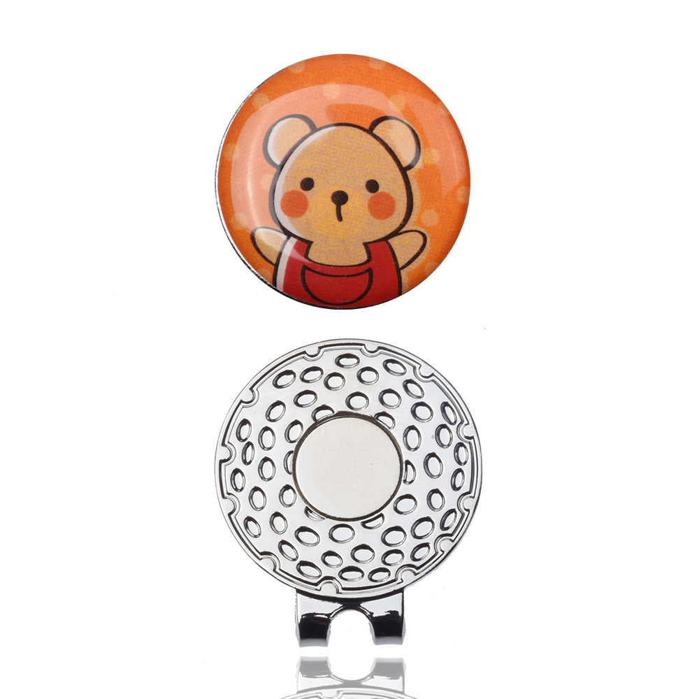 Clip de gorra de marcador de pelota de golf imán marcador de pelota clip de golf marca de gorra de golf clip de múltiples opciones