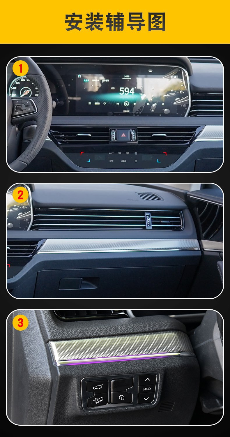19-25 Hongqi Hs5 Special Screen Central Control Body Interior Car Modification Transparent Car Cover Hd Film-Tpu