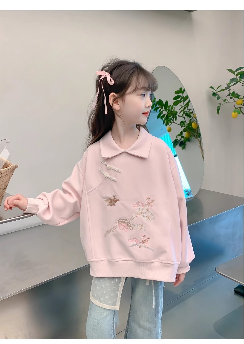 Kinder Hoodie Set Für Mädchen Herbst Im Modischen Chinesischen Stil_voghion.com